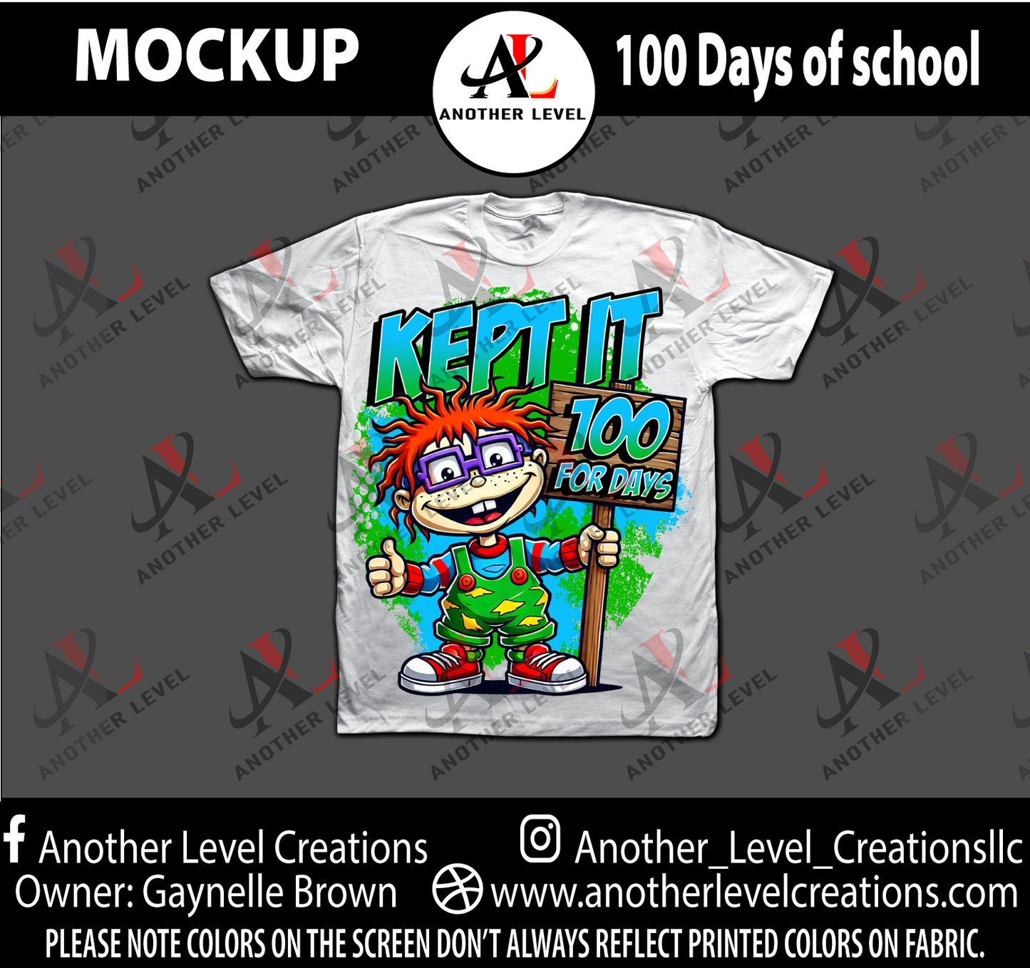 100 Days of School Shirt - 3