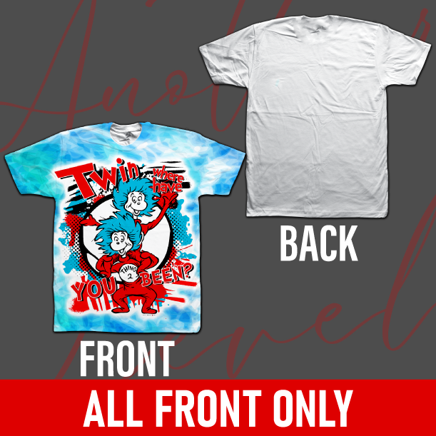 Dr. Seuss Twin All Over Print/Center Print Shirt