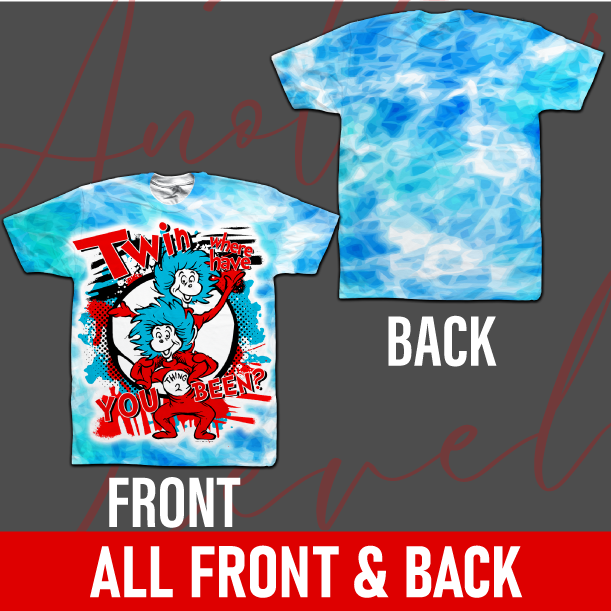 Dr. Seuss Twin All Over Print/Center Print Shirt