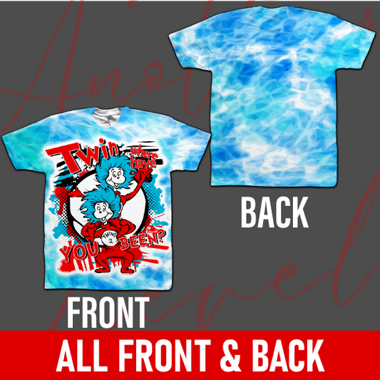 Dr. Seuss Twin All Over Print/Center Print Shirt