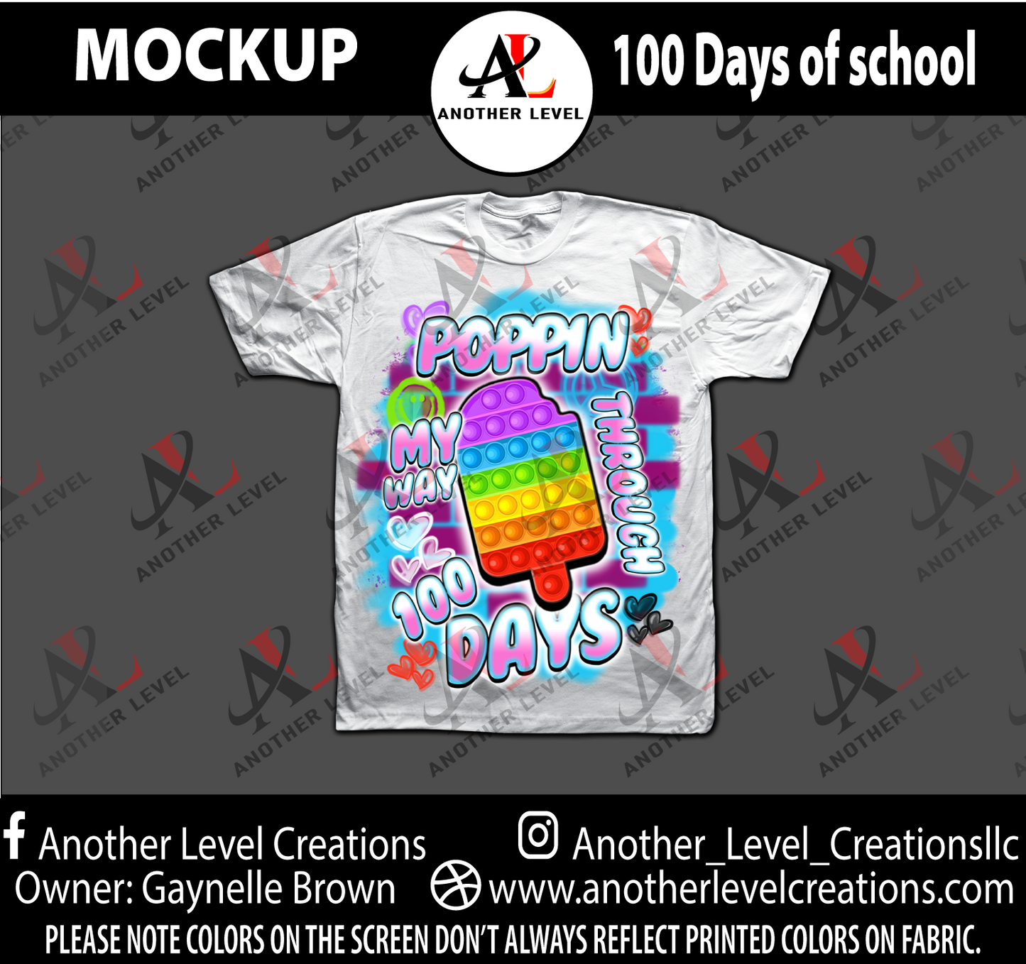 100 Days of School Shirt - 8