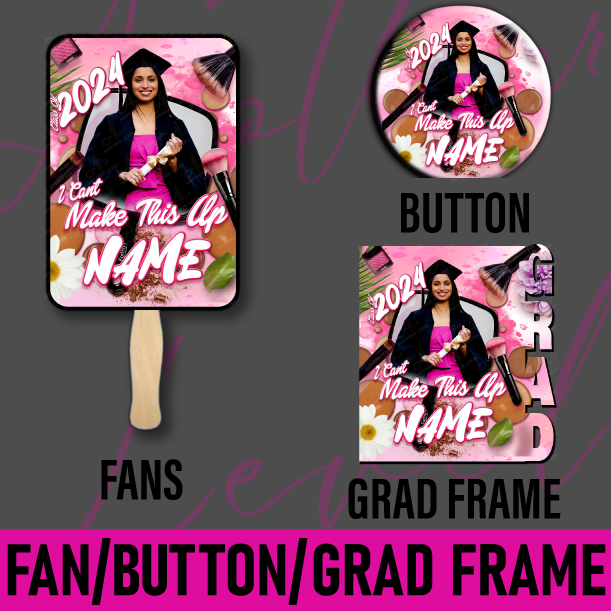 Graduation Items - Cosmetology Design 1