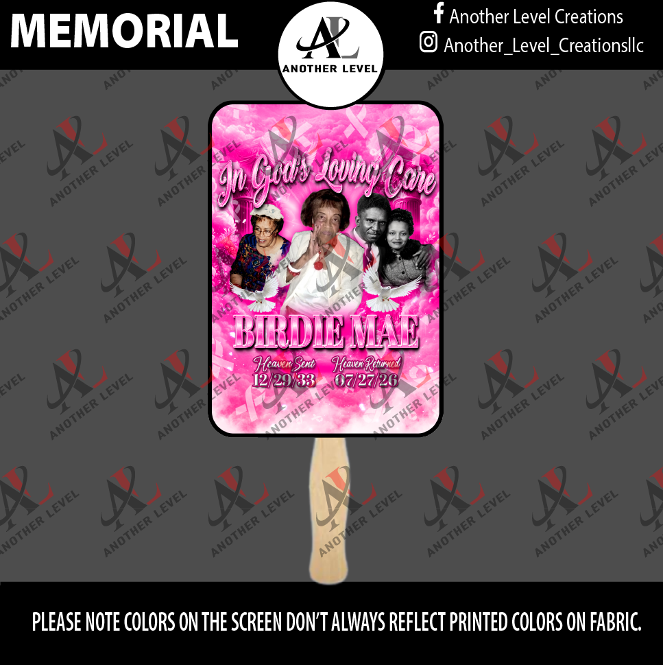 Hand Fan - Birdie