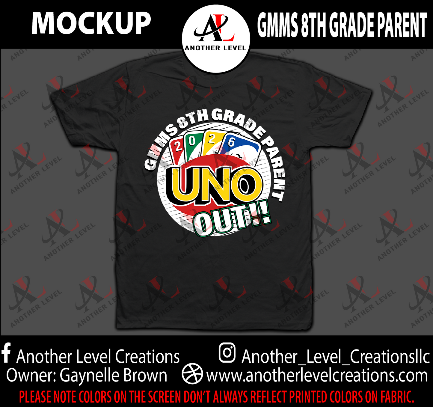 GMMS 8th Grade Parent T-Shirt