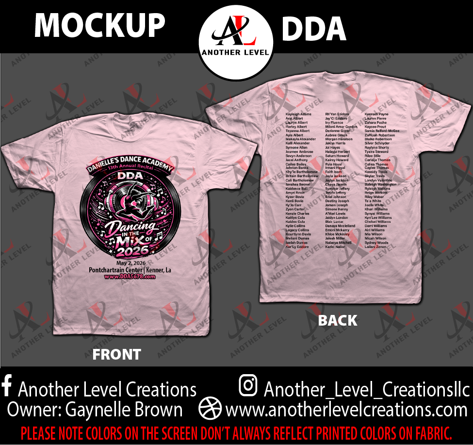 Danielle's Dance Academy – Another Level Creations