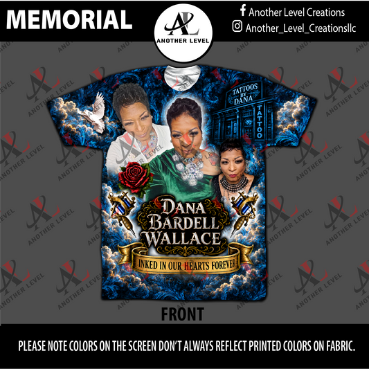 All Over Front Print Shirt - Dana