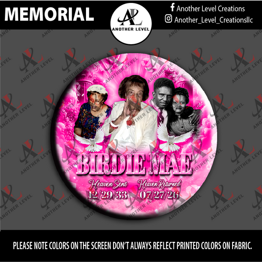 Button - Birdie
