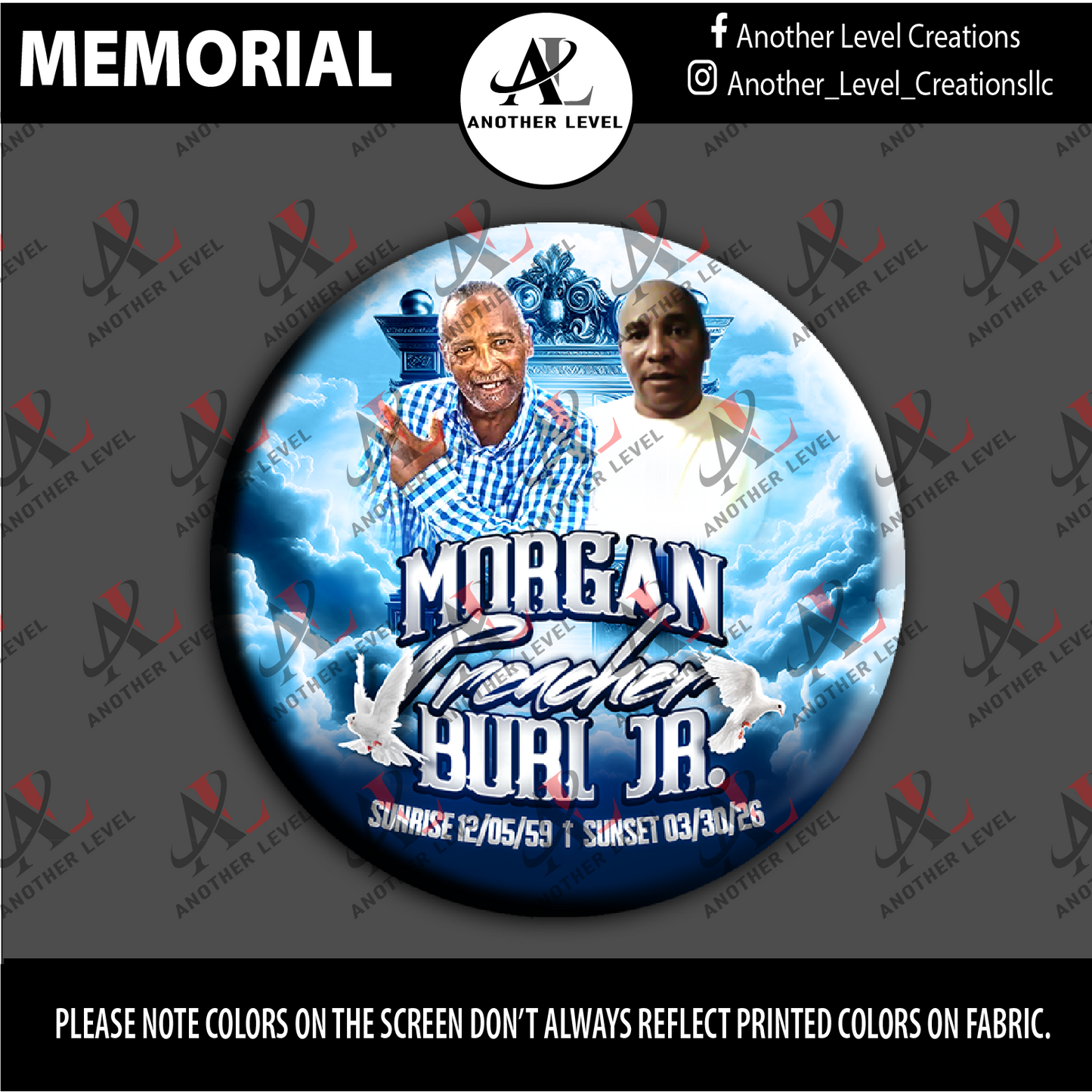 Button - Morgan
