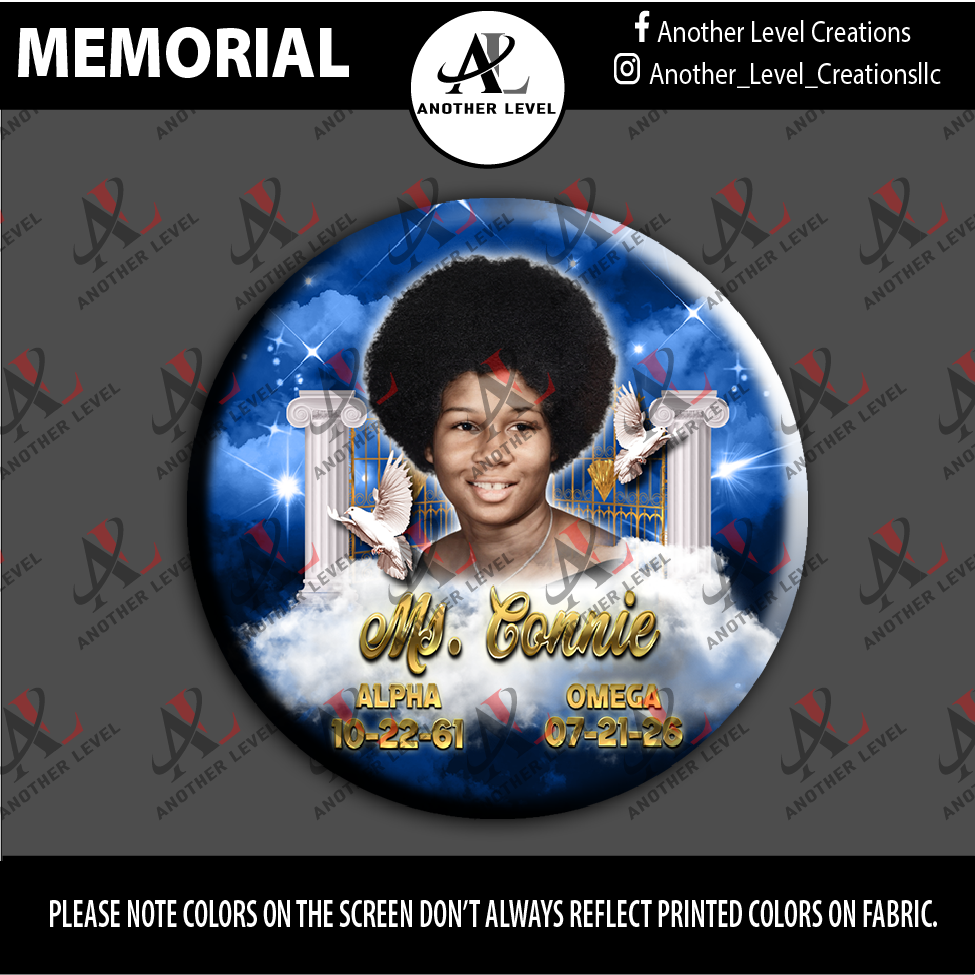 Button - Connie