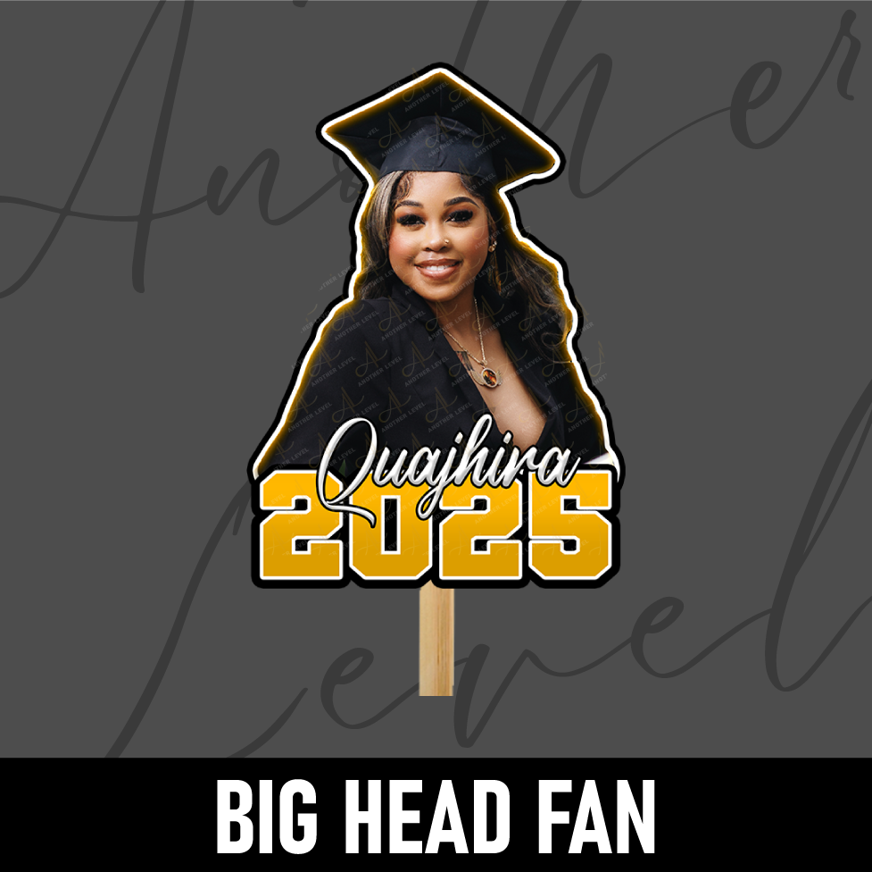 Graduation Big Head Fan