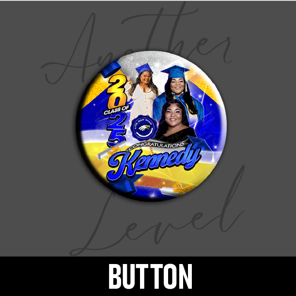 Graduation Buttons (Set of 5)