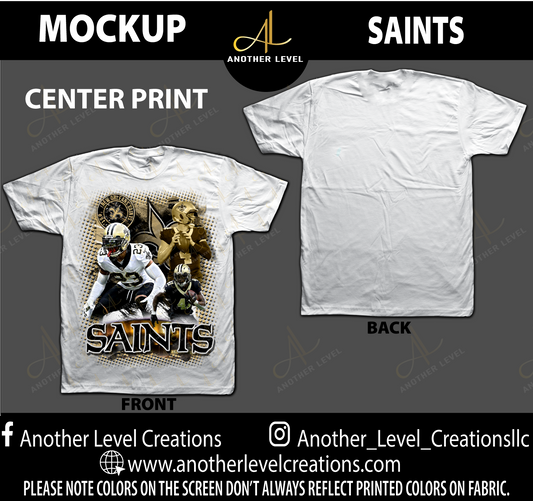 Center Print Shirt - SAINTS