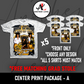 Graduation Center Print T-Shirt Package