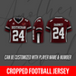 Women's Cropped Football Jersey – Destrehan High School