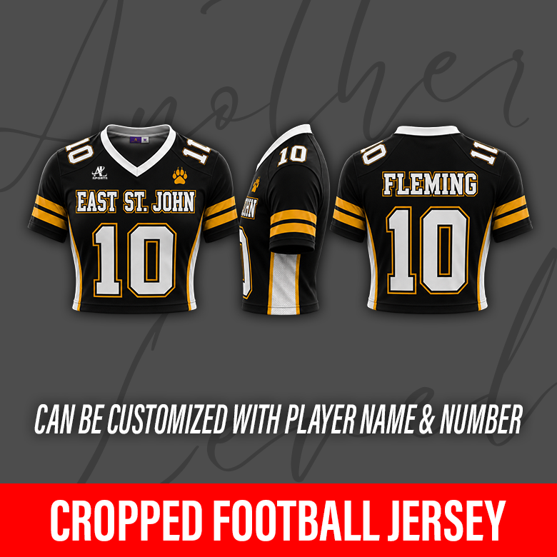 Women's Cropped Football Jersey – East St. John High School