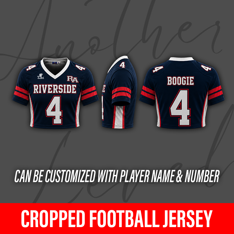 Women's Cropped Football Jersey – Riverside Academy