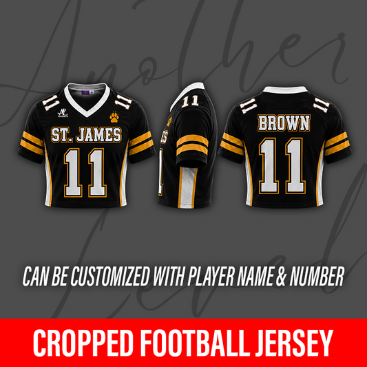 Women's Cropped Football Jersey – St. James High School