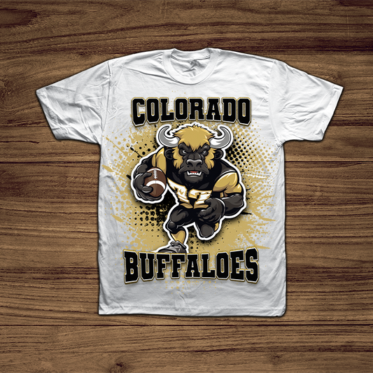 School Center Print Shirt Colorado