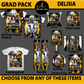 Delisia - Graduation Pack - Order Deadline June 6th