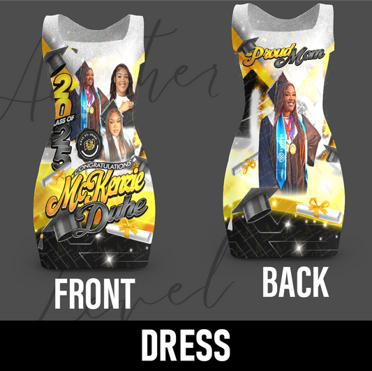 Graduation Fitted Dress