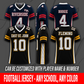 Custom Football Jersey – Any School, Any Colors