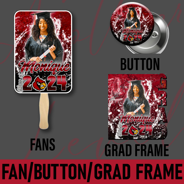 Graduation Fans (Set of 5)