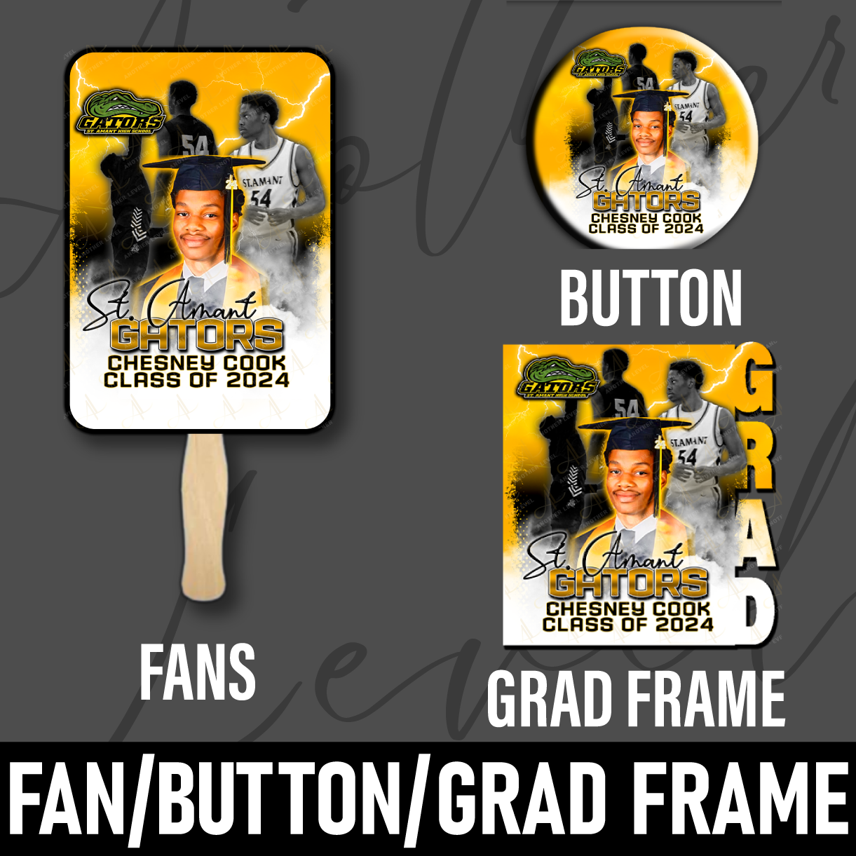 Graduation Fans (Set of 5)