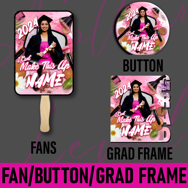 Graduation Fans (Set of 5)