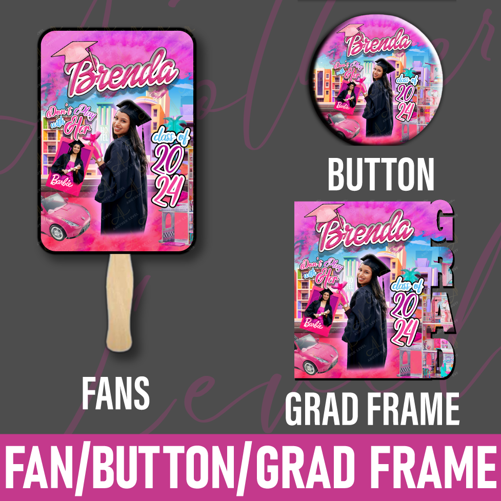 Graduation Fans (Set of 5)