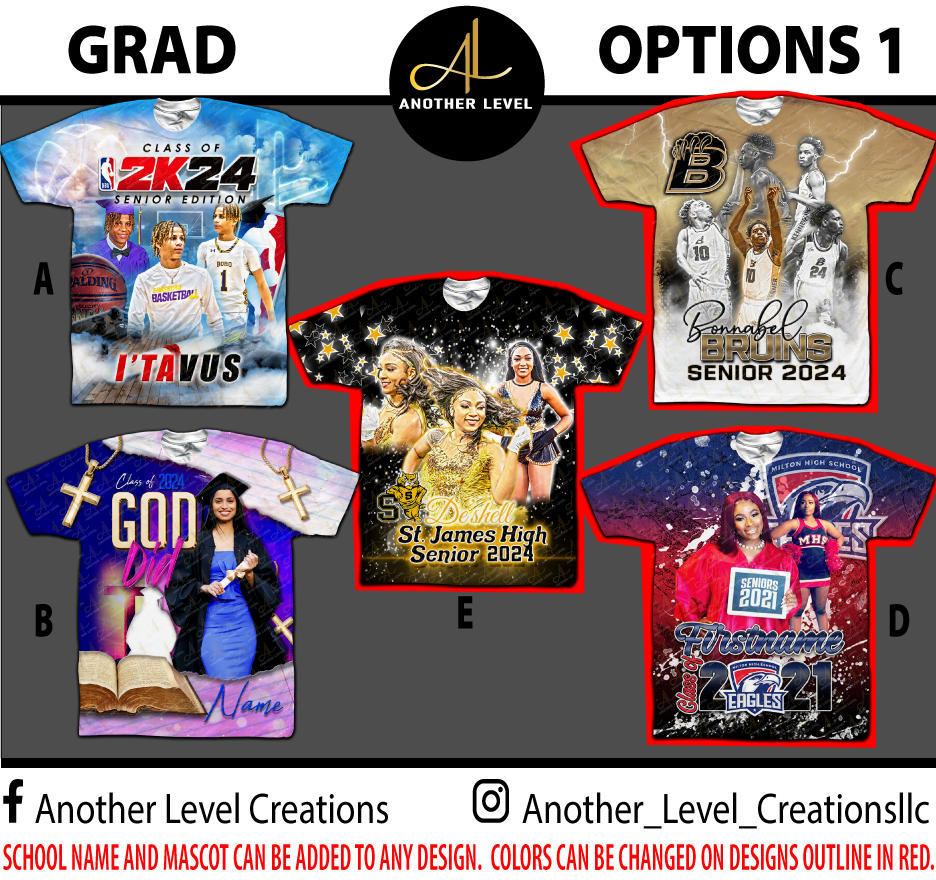 Graduation All Over Print Shirt