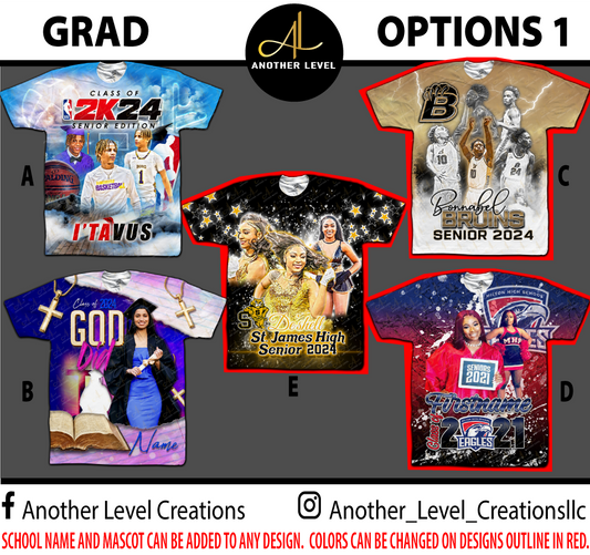 Graduation All Over Print Shirt