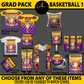 Graduation Make Your Own Bundle - Basketball 1