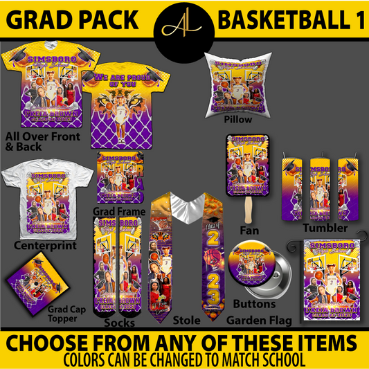 Graduation Make Your Own Bundle - Basketball 1