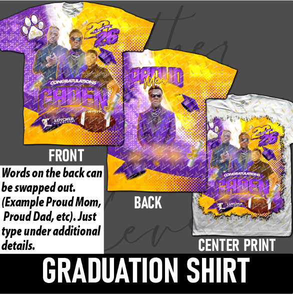 Caden - Individual Graduation Items