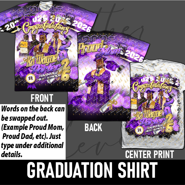 Ka' Wayne - Individual Graduation Items (Order Deadline is Friday, June 19th)