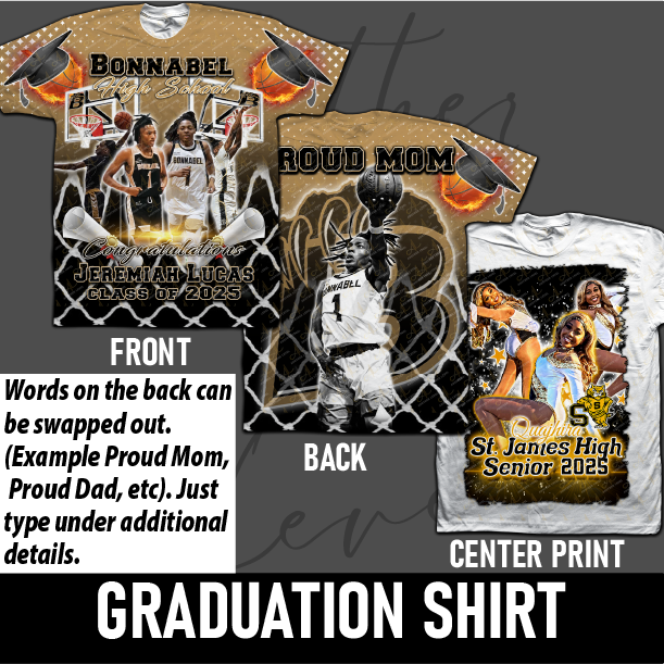 Graduation Shirt - SPORTS DESIGN 2