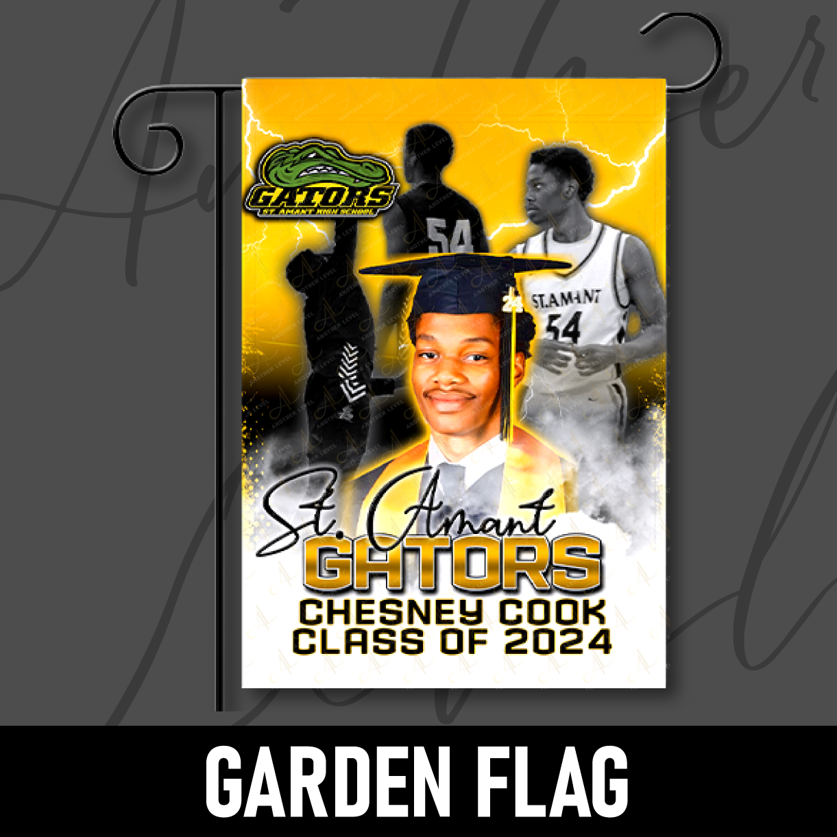 Graduation Garden Flag