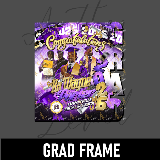 Ka' Wayne - Individual Graduation Items (Order Deadline is Friday, June 19th)