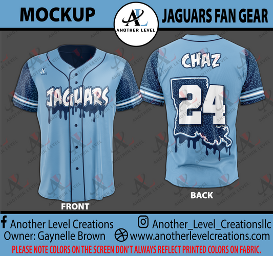 Jaguars Fan Baseball Jersey - Pre-Order Deadline Friday, March 28th