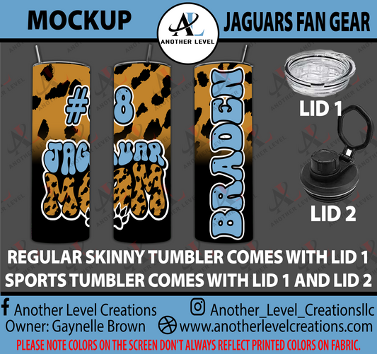 Jaguars Fan Tumbler 1