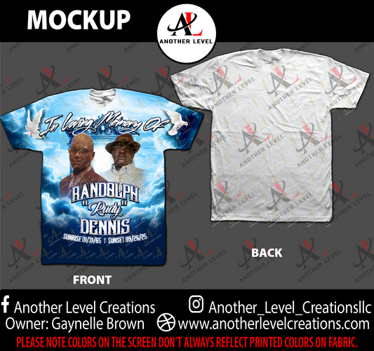 All Over Front Print Shirt - Randolph