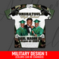 Graduation Shirt - MILITARY DESIGN 1