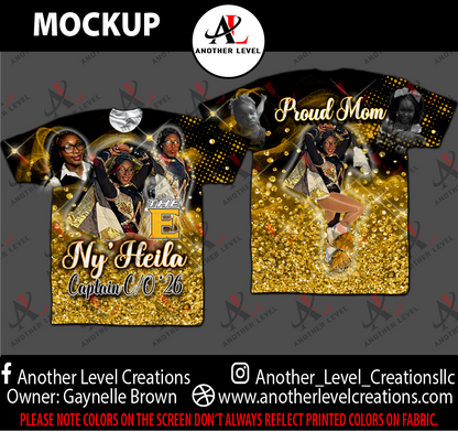 Senior Night Shirt - Ny' Heila