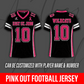 Pink Out Football Jersey – East St. John High School