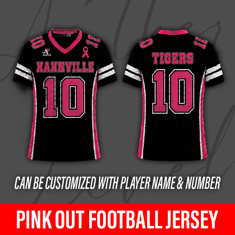 Pink Out Football Jersey – Hahnville High School