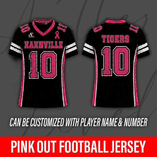Pink Out Football Jersey – Hahnville High School