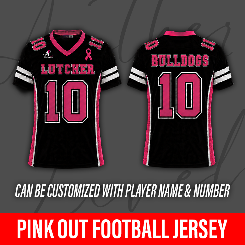 Pink Out Football Jersey – Lutcher High School