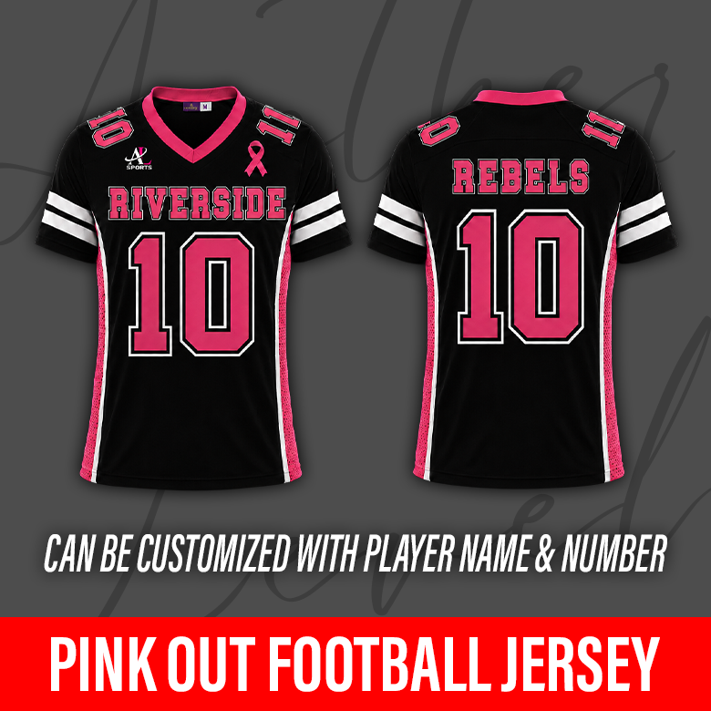 Pink Out Football Jersey – Riverside Academy