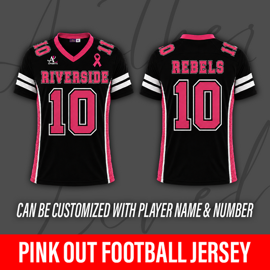 Pink Out Football Jersey – Riverside Academy