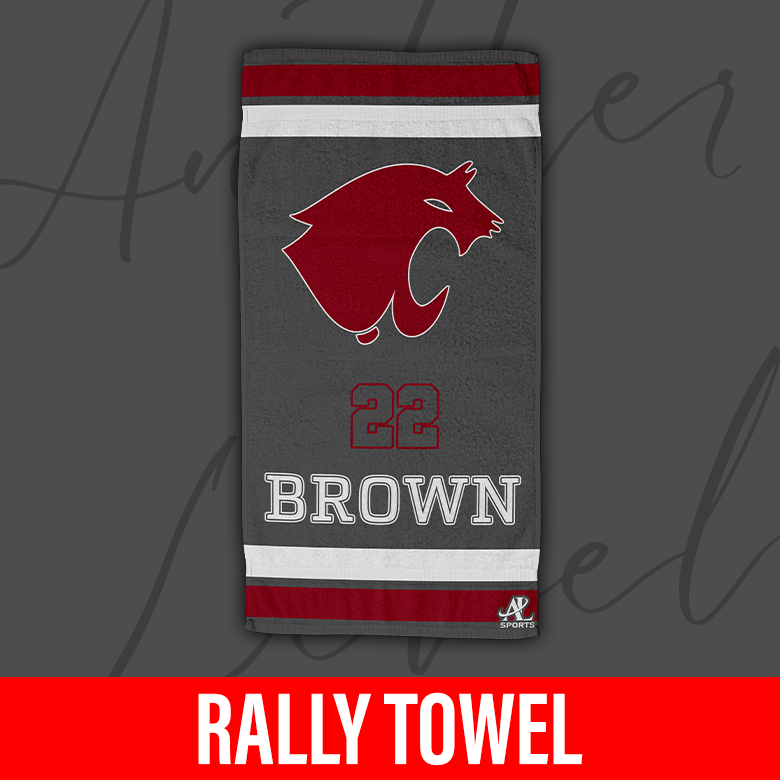 Personalized Rally Towel – Destrehan High School